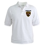  Golf Shirt/lOGO ON FRON/MASTER CHAPLAIN ON BACK